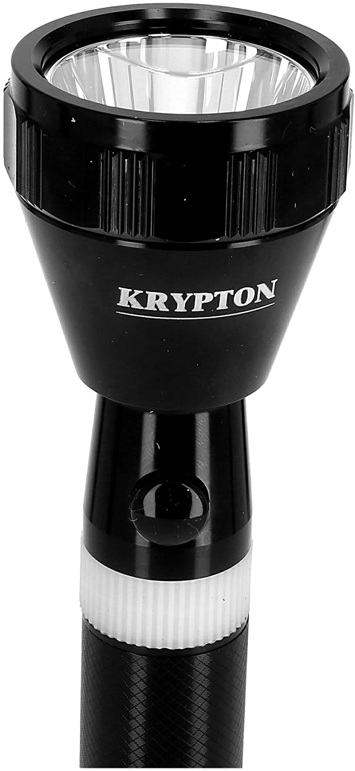 Krypton  2c Rechargeable Led Flash Light Black