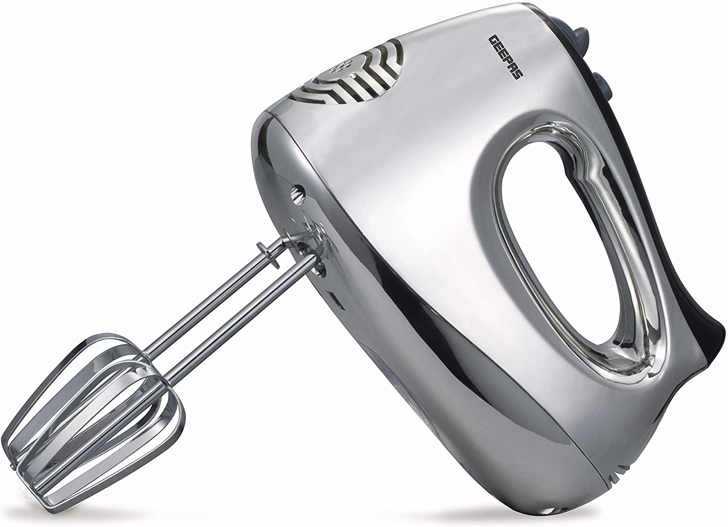 Geepas Hand Mixer Chrome 200Watts | Kitchen Appliances | Halabh.com