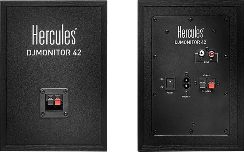 Hercules DJ Monitor 42 Active Monitor 10 cm 4 Inch 40 W 1 Pair