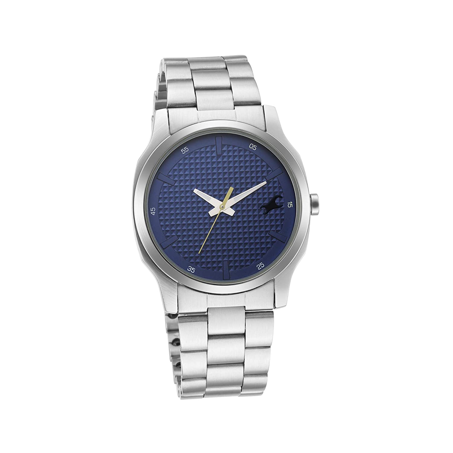 Fastrack Analog Men's Watch 3255SM01 | Stainless Steel | Mesh Strap | Water-Resistant | Minimal | Quartz Movement | Lifestyle | Business | Scratch-resistant | Fashionable | Halabh.com