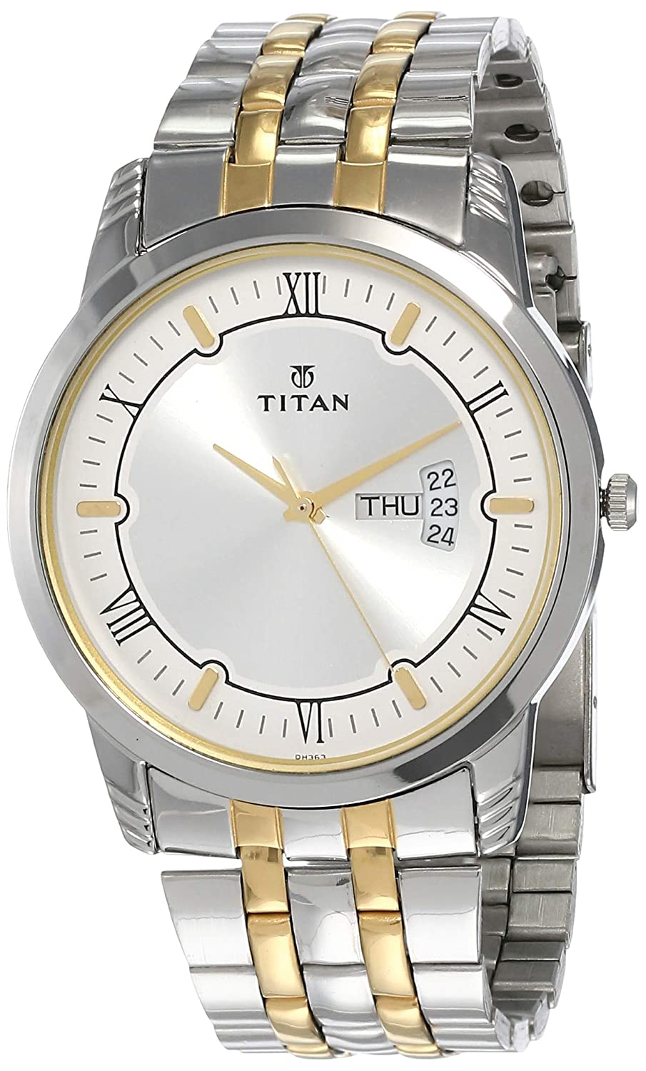 Titan Karishma Analog Silver Dial Men's Watch