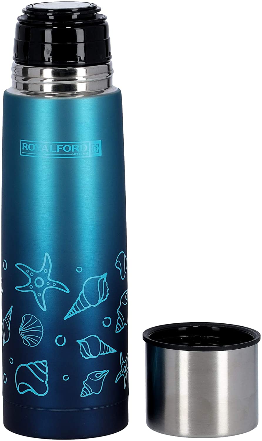 Royalford Stainless Steel Double Wall Vacuum Bottle