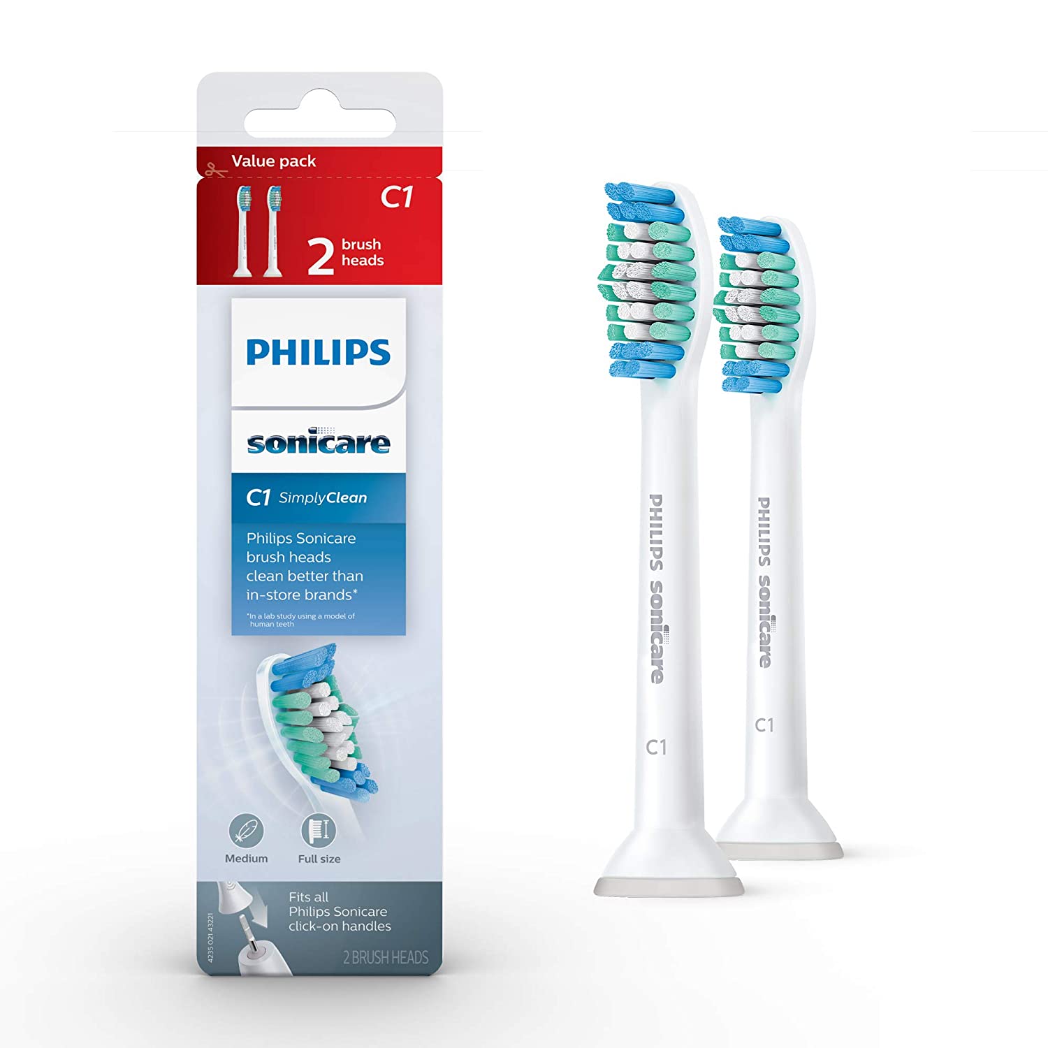 Philips Sonicare Standard Toothbrush HX6012