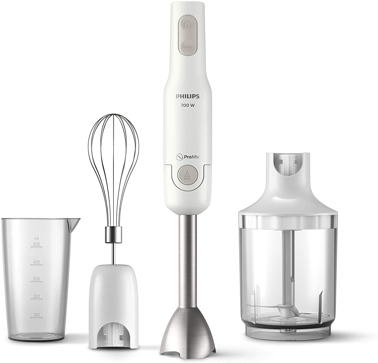 Philips Daily Collection Pro Mix Hand Blender, White - HR2545/01