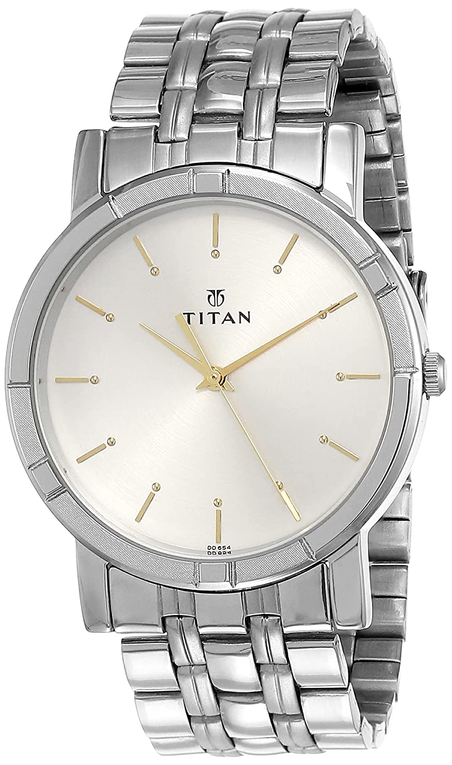 Titan Karishma Analog Men Watch 1639SM01 | Stainless Steel | Mesh Strap | Water-Resistant | Minimal | Quartz Movement | Lifestyle | Business | Scratch-resistant | Fashionable | Halabh.com