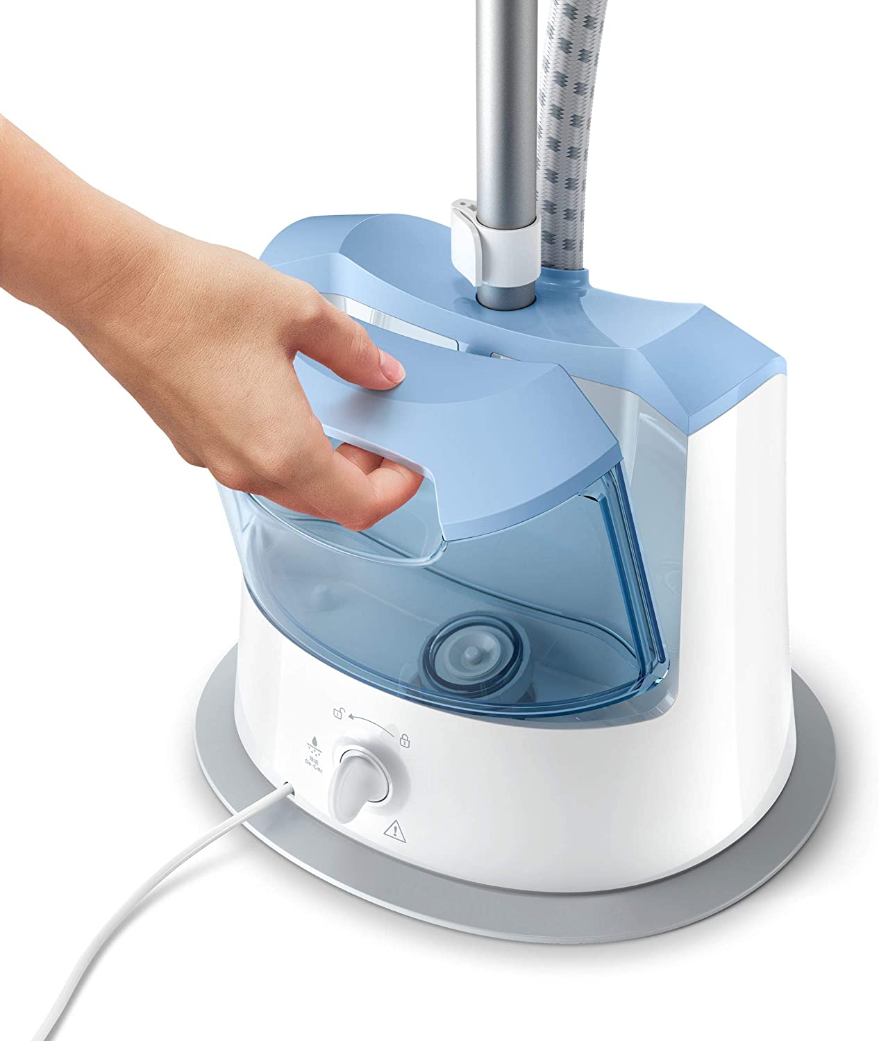 Philips Easy Touch Garment Steamer - GC482 | reliable performance | lightweight | variable steam settings | safety features | stylish | even heat distribution | Halabh.com