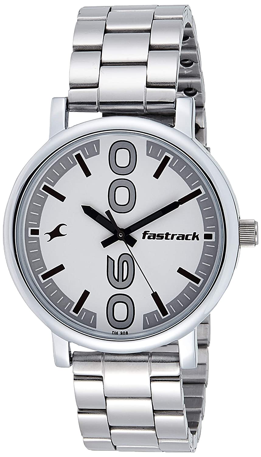 Fastrack Bold Analog White Dial Men's Watch