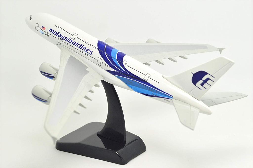 1:400 Standard Edition Air Bus A380 Malaysia Airlines Metal Airplane Model Plane Toy