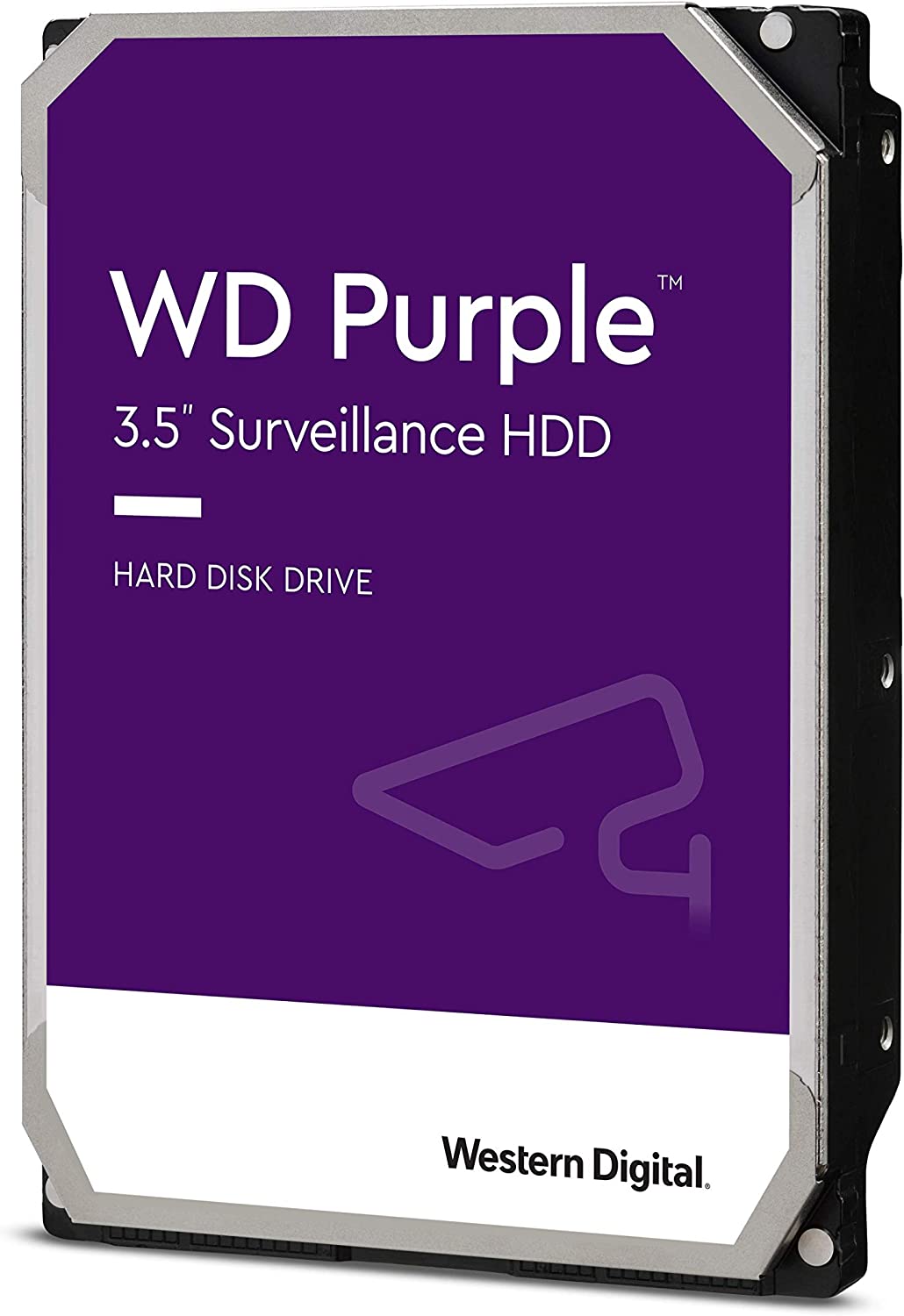 Western Digital 4TB WD Purple Surveillance Internal Hard Drive HDD SATA 6 Gb/s, 64 MB Cache, 3.5" WD40PURZ