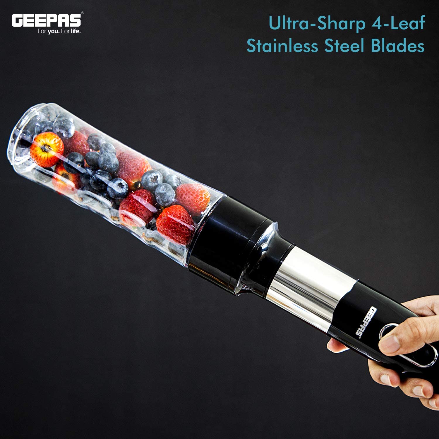 Geepas Food Collection Immersion Hand Blender 500W | Kitchen Appliances | Halabh.com