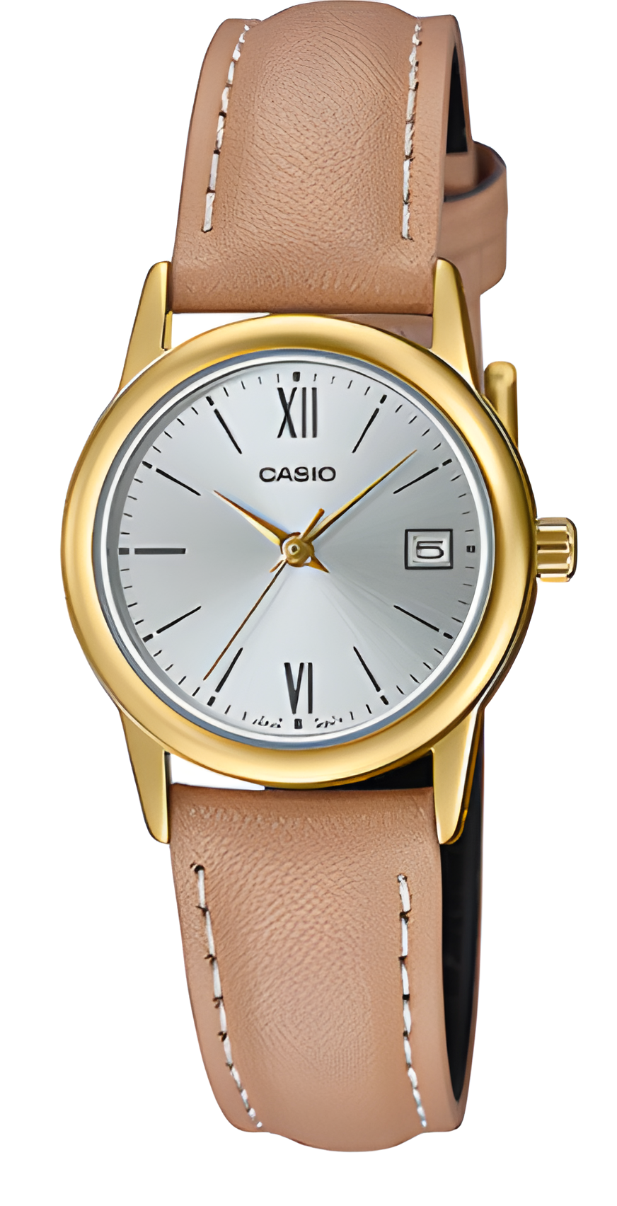 Casio Standard Women Watch LTP-V002GL-7B3U | Leather Band | Water-Resistant | Quartz Movement | Classic Style | Fashionable | Durable | Affordable | Halabh.com