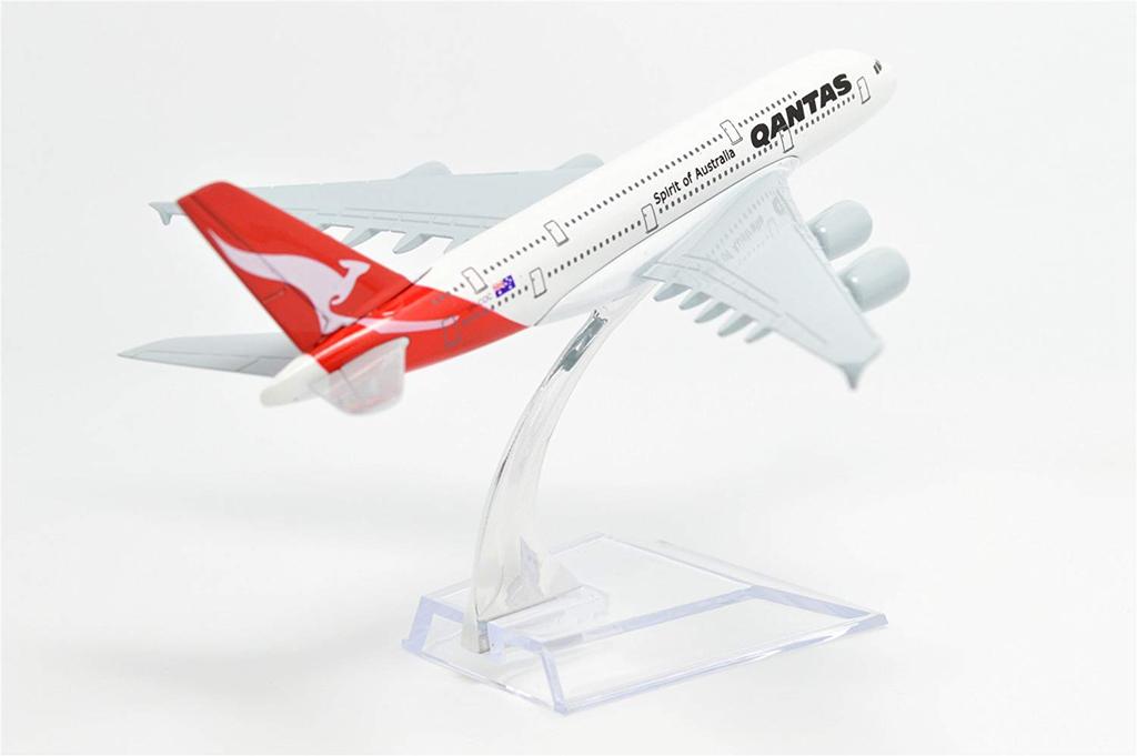 1:400 16cm Air Bus A380 Qantas Metal Airplane Model Plane Toy