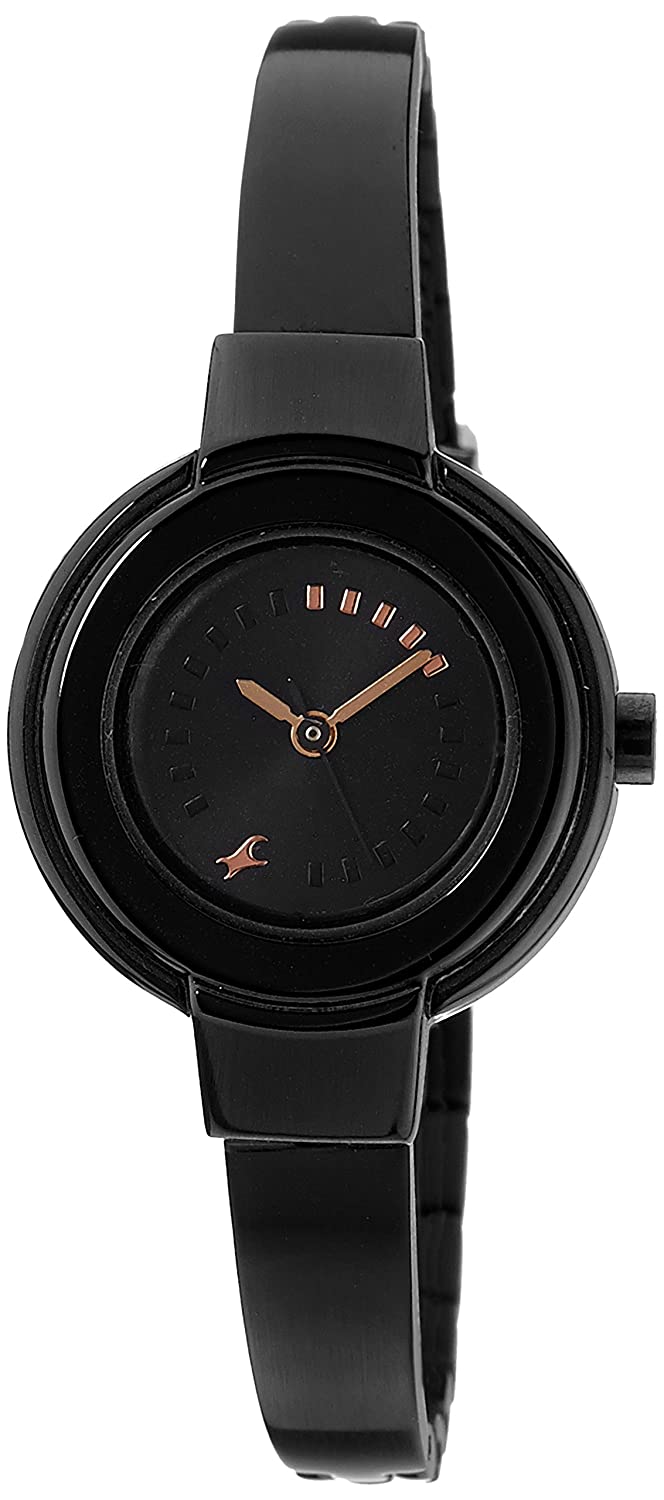 Fastrack Black Dial Women's Watch