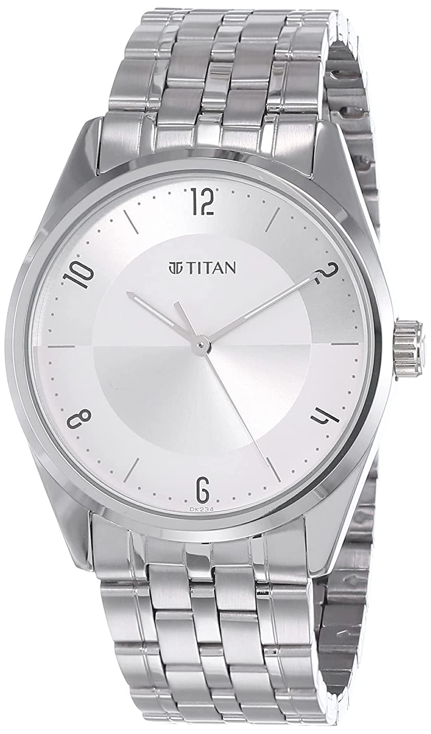 Titan Neo Economy Analog Silver Dial Men Watch