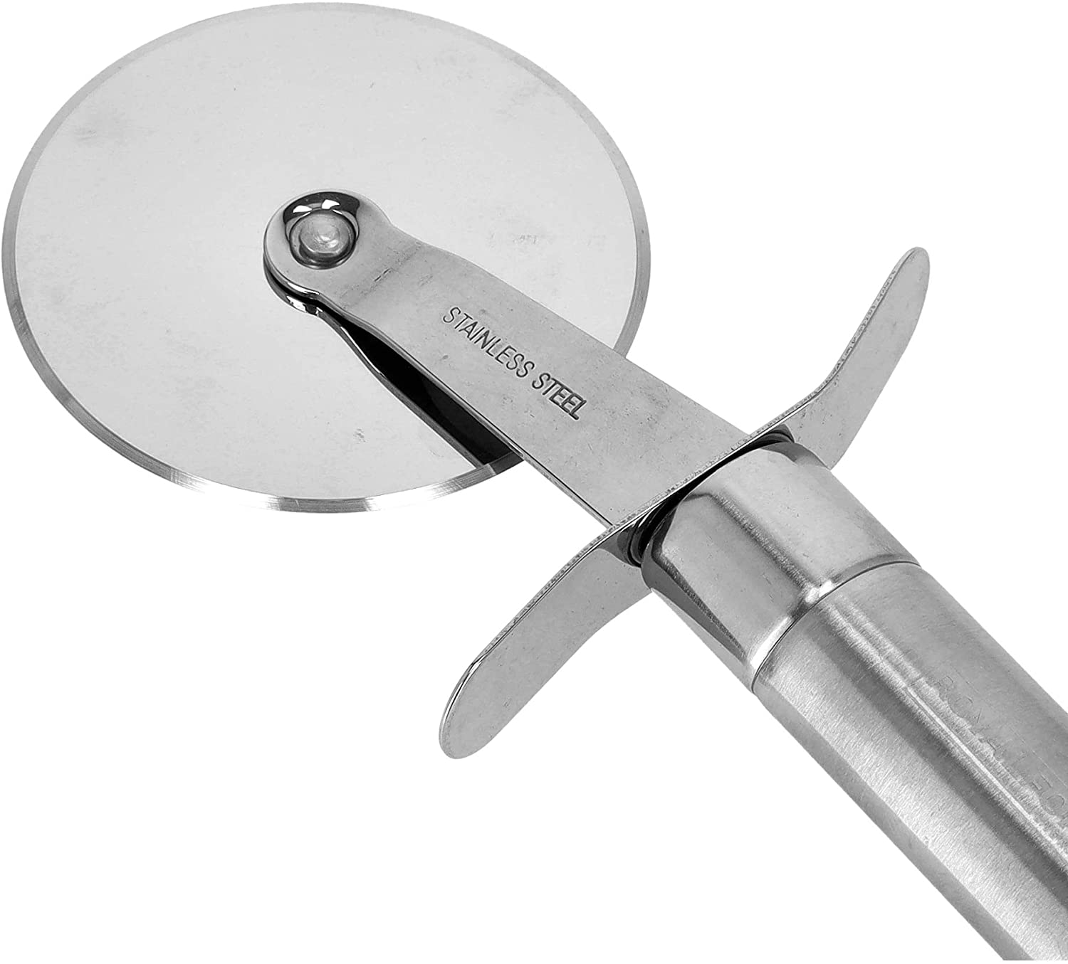 Royalford Stainless Steel Pizza Cutter Silver