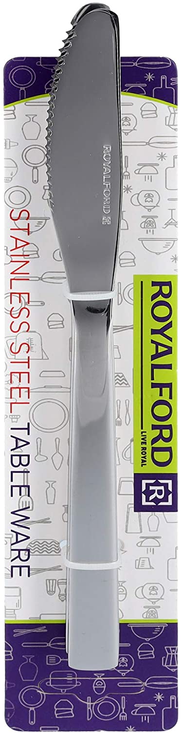 Royalford 3Pcs Dinner Knife 4mm