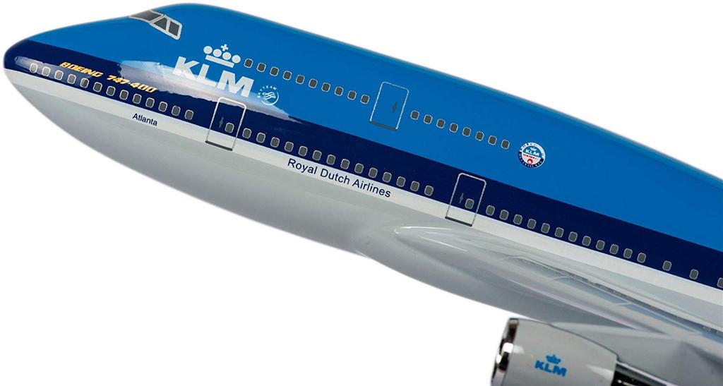 47CM Boeing B747-400 KLM Resin Airplane Model Plane Toy Plane Model