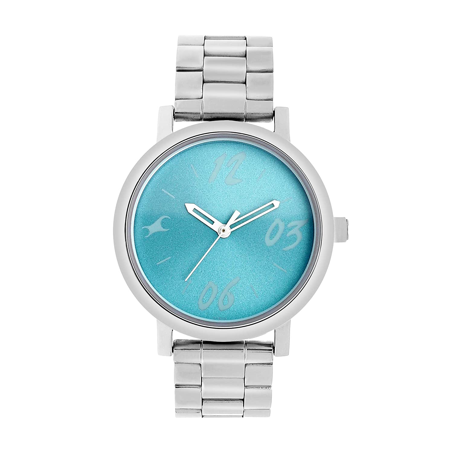 Fastrack Tropical Women's Watch 68010SM07 | Stainless Steel | Mesh Strap | Water-Resistant | Minimal | Quartz Movement | Lifestyle | Business | Scratch-resistant | Fashionable | Halabh.com