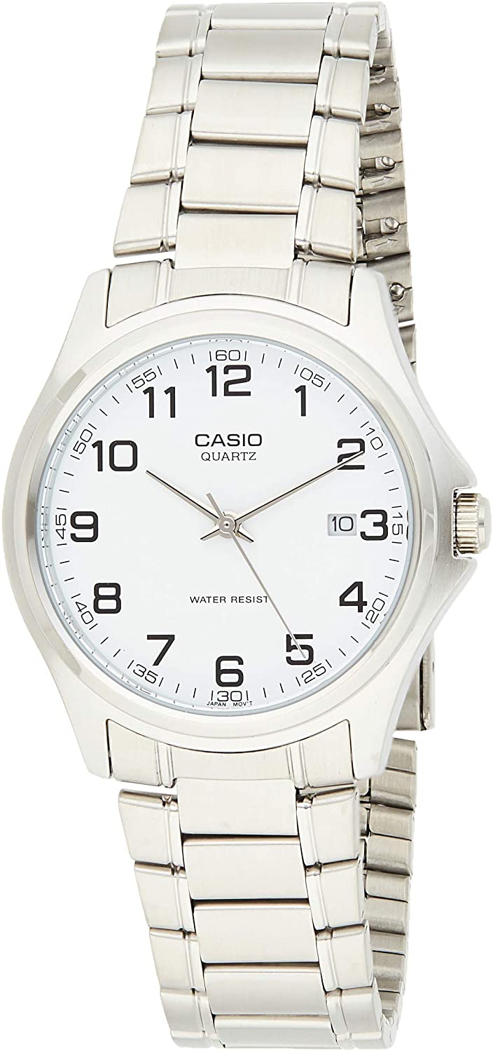 Casio General Men's Watch MTP-1183A-7BDF | Stainless Steel | Mesh Strap | Water-Resistant | Minimal | Quartz Movement | Lifestyle | Business | Scratch-resistant | Fashionable | Halabh.com