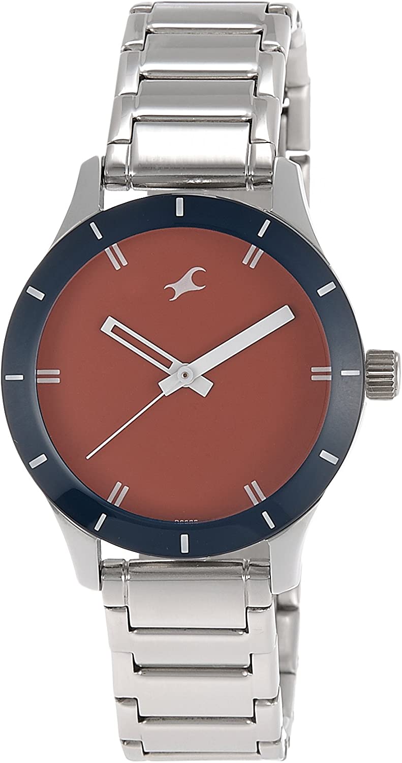 Fastrack Analog Red Dial Men's Watch