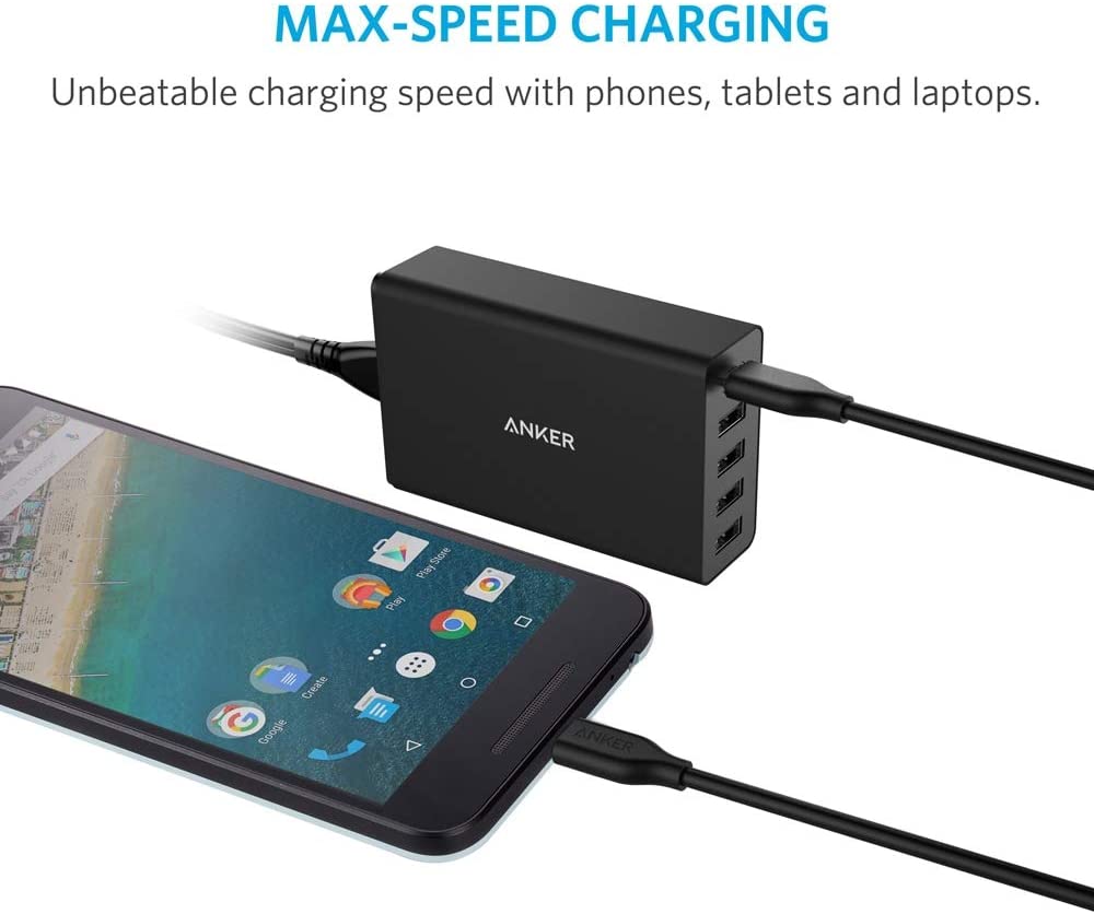 Anker Powerline Select+ USB C To USB C 2.0 Cable 6ft Black