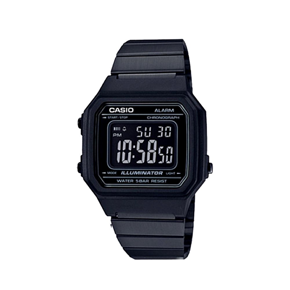Casio Digital Retro Watch B650WB-1BDF | Resin | Water-Resistant | Minimal | Quartz Movement | Lifestyle| Business | Scratch-resistant | Fashionable | Halabh.com