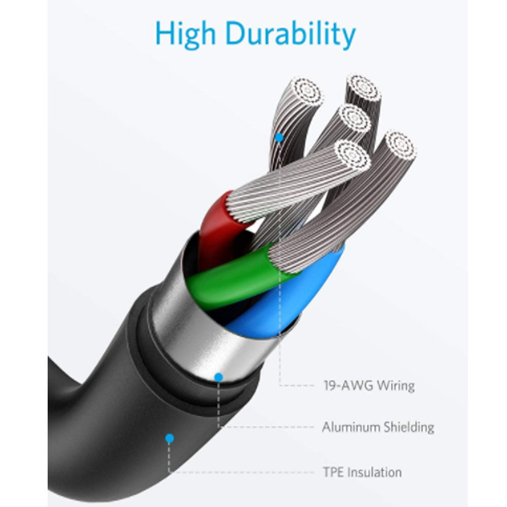 Anker Powerline III Cable 3Ft Black