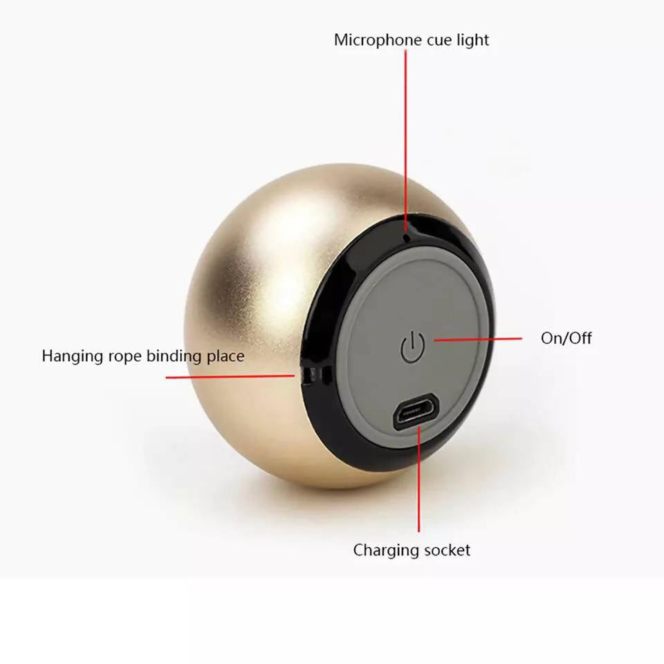 M3 Mini Desktop Portable Bluetooth Speaker Colorful Electroplating Heavy Bass Large Capacity Small Steel Cannon Wireless Audio
