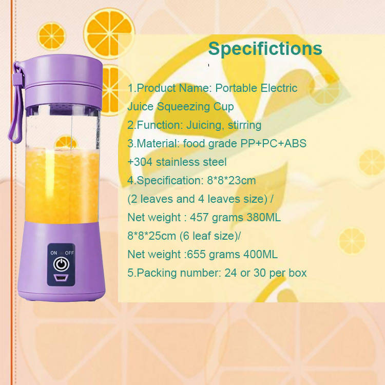 Electric USB Juicer for Travel & Household | Ktchen Appliances | Halabh.com