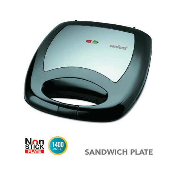 Sanford SF9901ST BS Sandwich Toaster 4 Slice 1400W