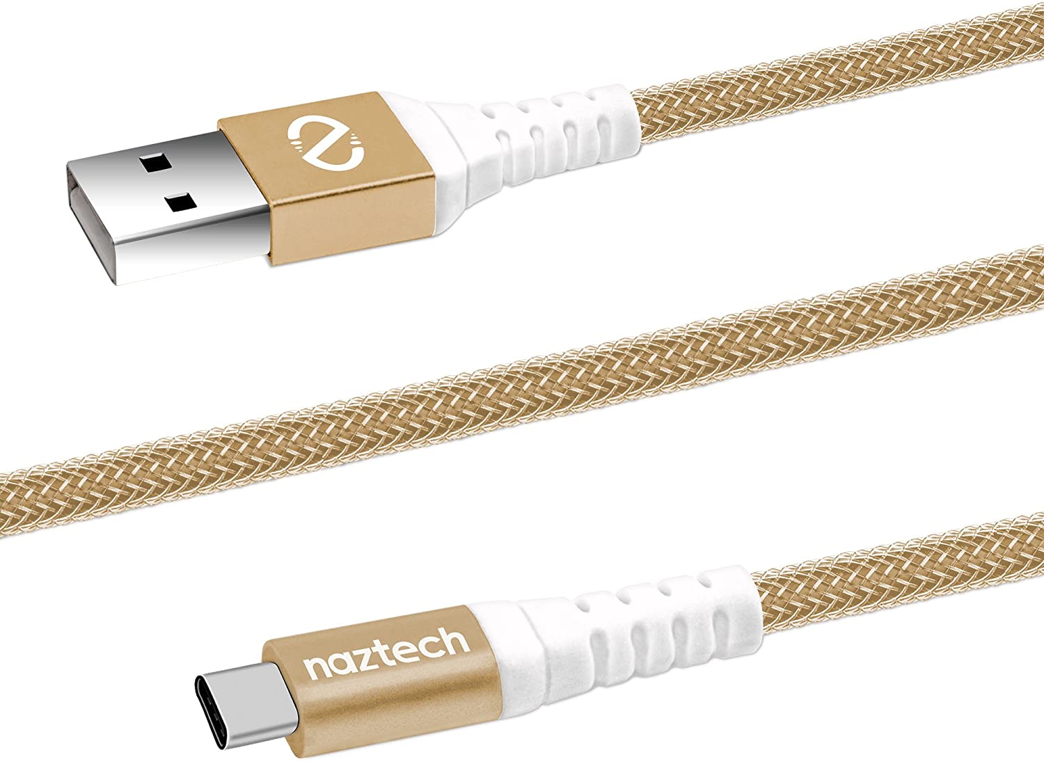 Naztech Braided Usb A To Usb C 2.0 Charge Sync Cable 4Ft