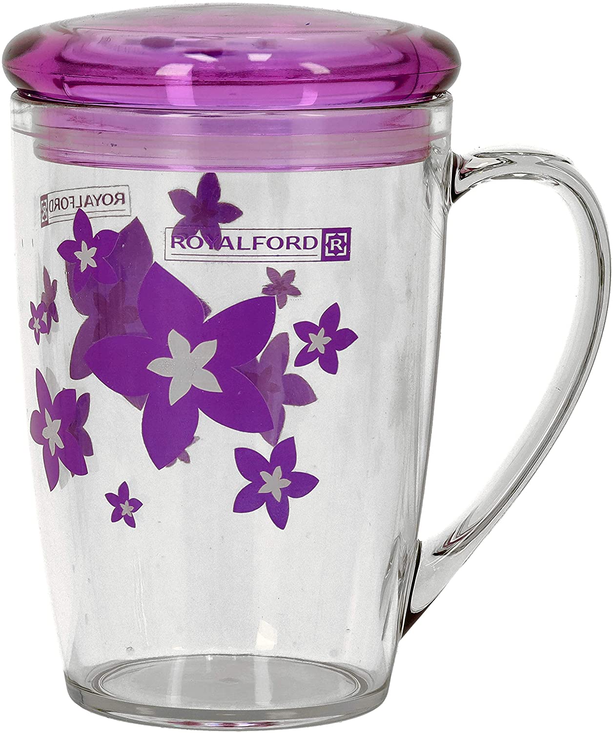Royalford 350ML Acrylic Cup With Lid RF5656
