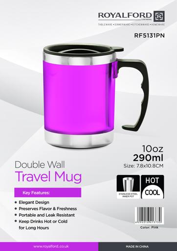 Royalford 290ML Travel Mug