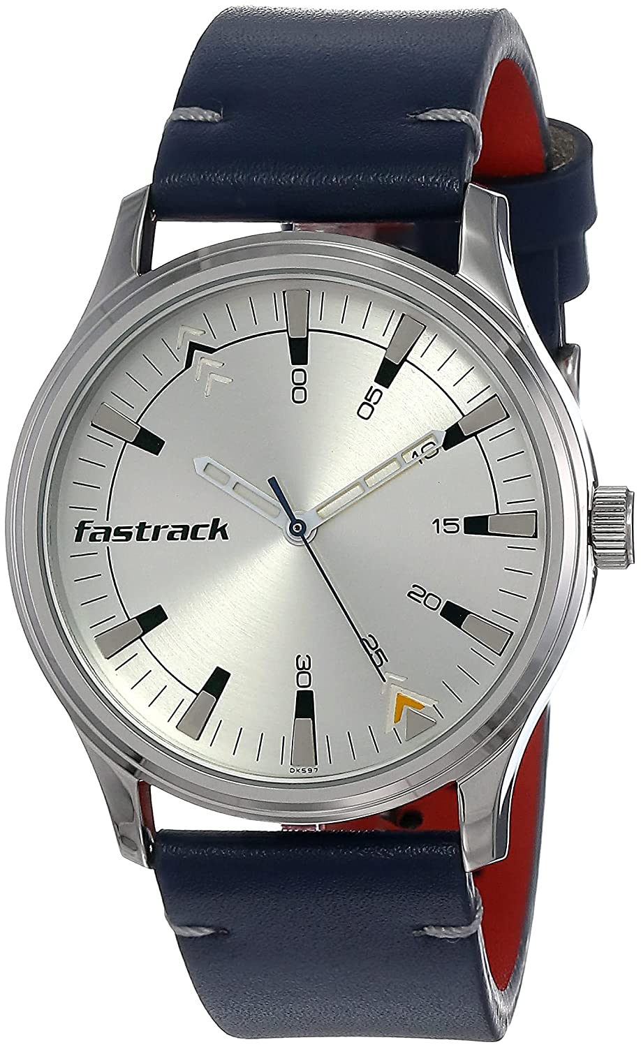 Fastrack Valentine Special Men Watch 3236SL01 | Leather Band | Water-Resistant | Quartz Movement | Classic Style | Fashionable | Durable | Affordable | Halabh.com