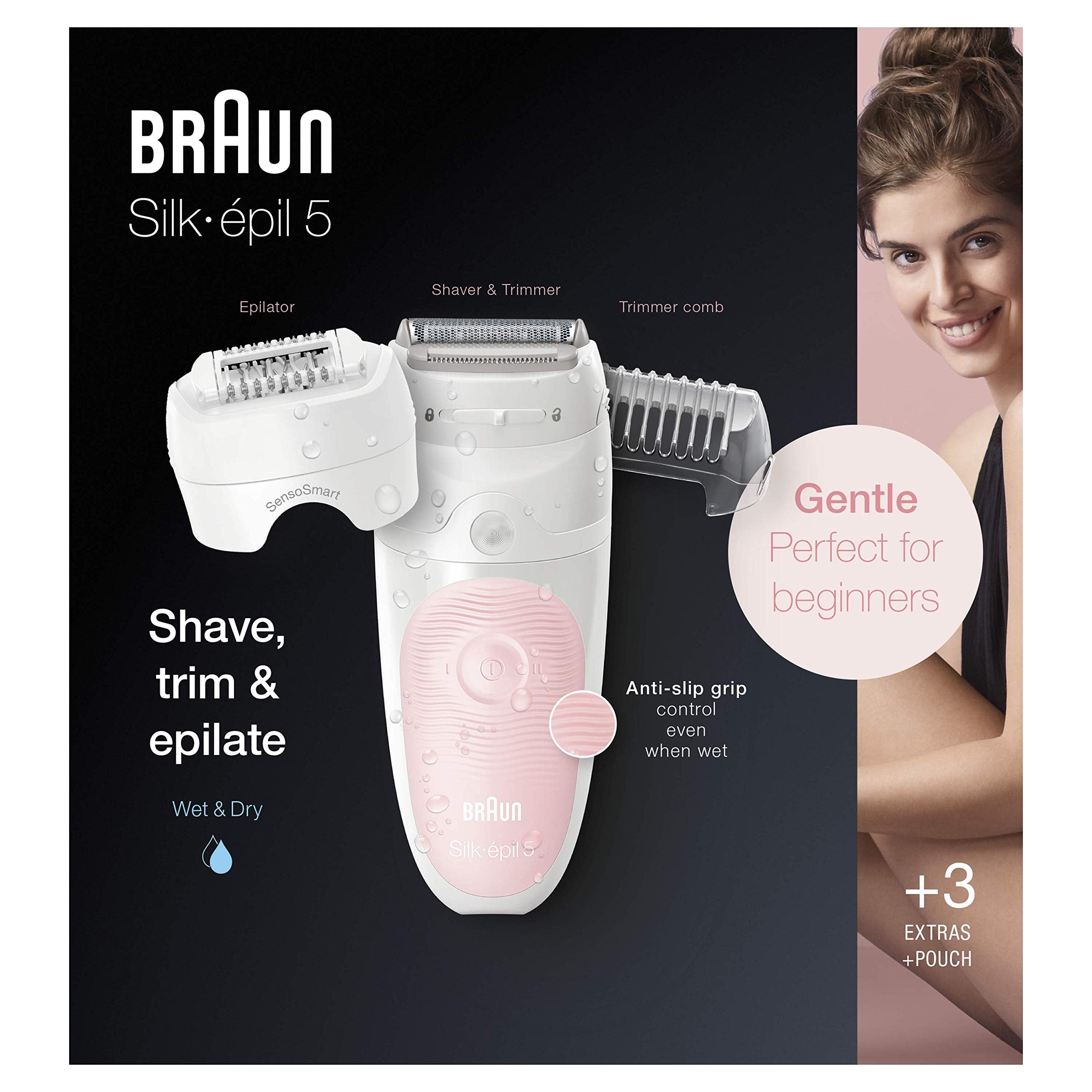 Braun Silk-épil 9 Flex Beauty Set + FaceSpa SES 9300 3D - براون
