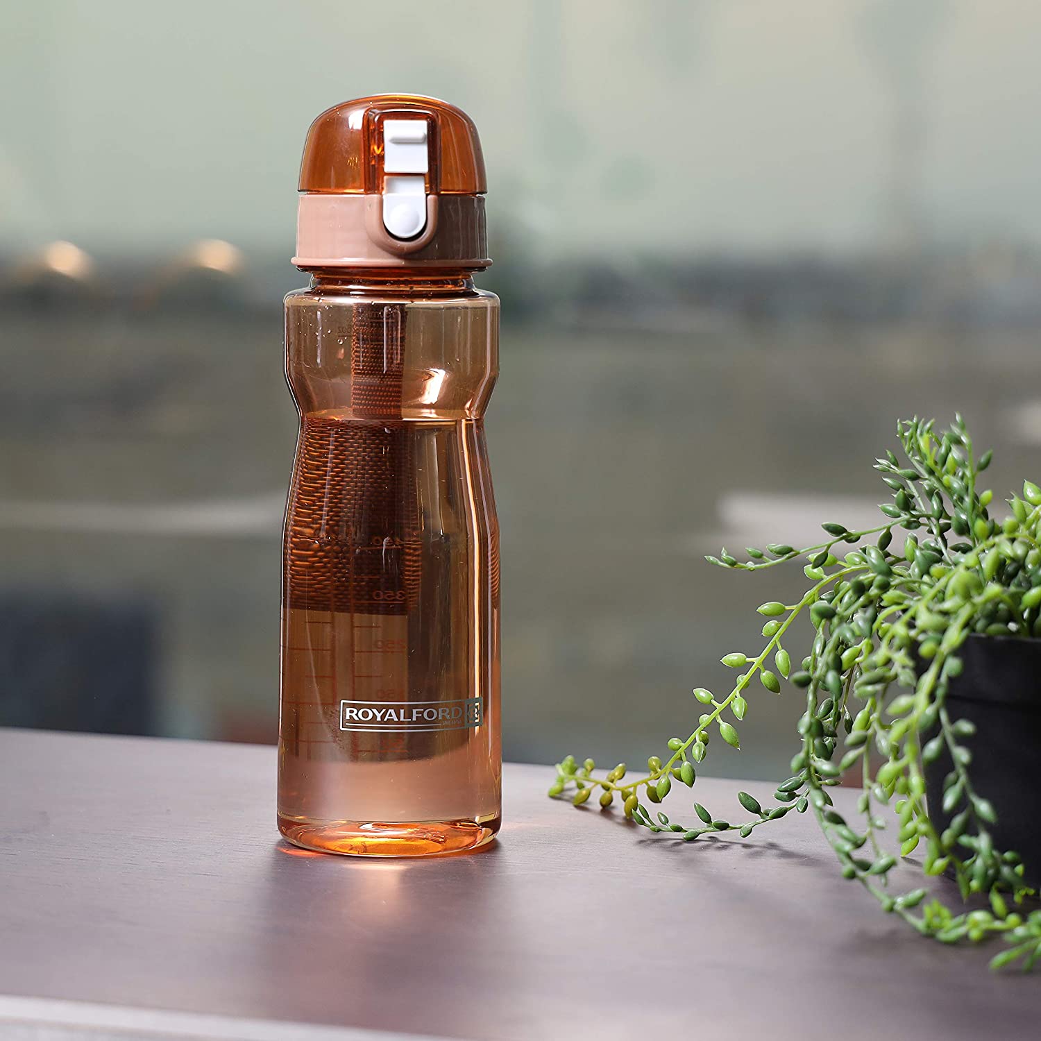 Royalford  Water Bottle 550 ML Coffee