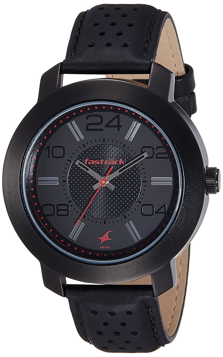 Fastrack Analog Men's Watch 3120NL02 | Leather Band | Water-Resistant | Quartz Movement | Classic Style | Fashionable | Durable | Affordable | Halabh.com