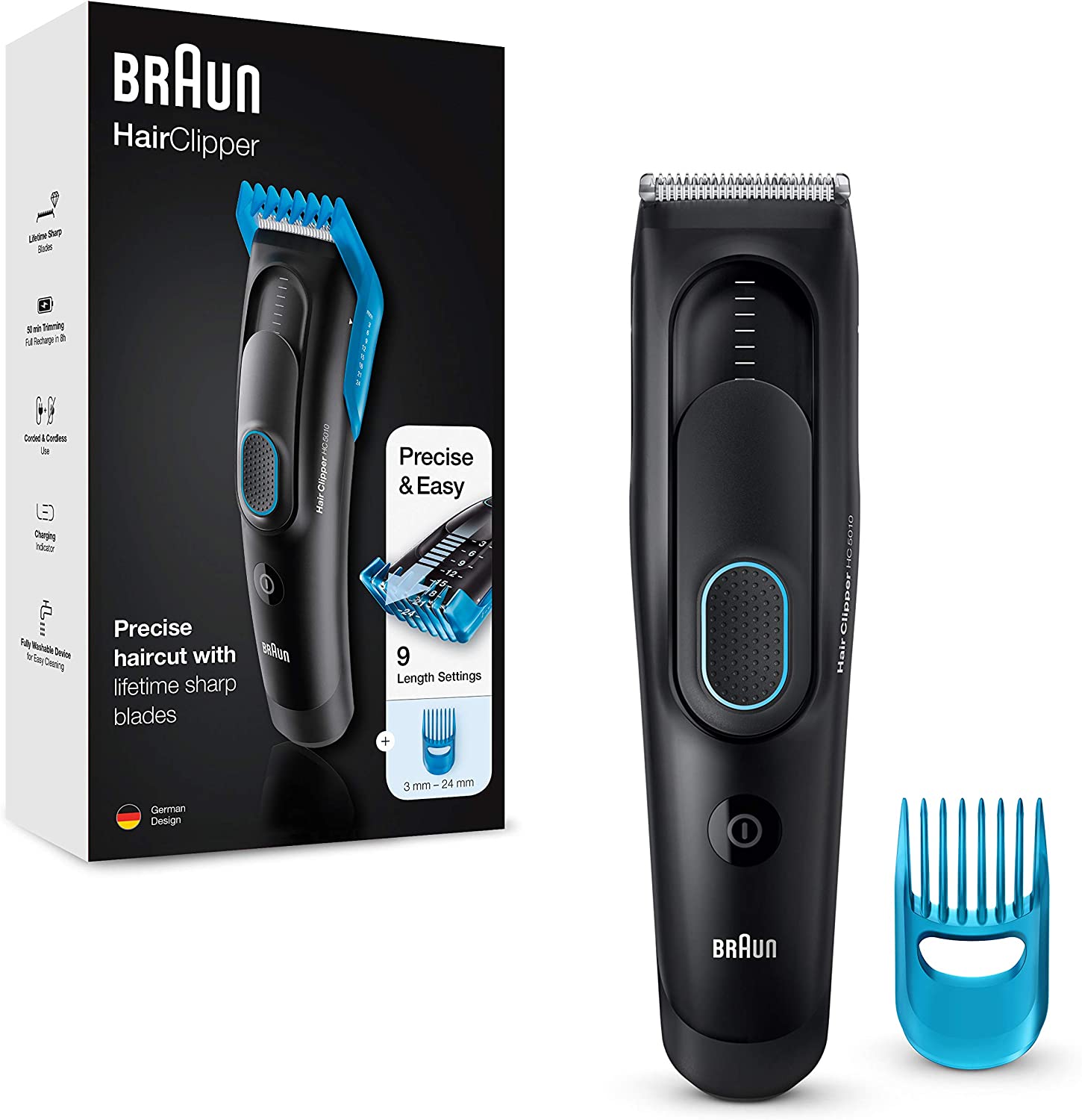 Braun Braun HC5010 40 Min Hair Clipper
