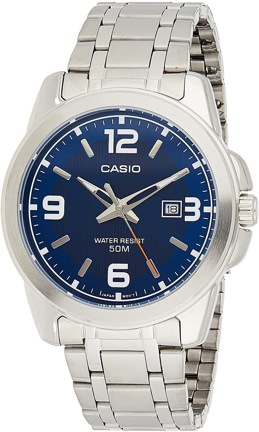 Casio Enticer Analog Blue Dial Men's Watch