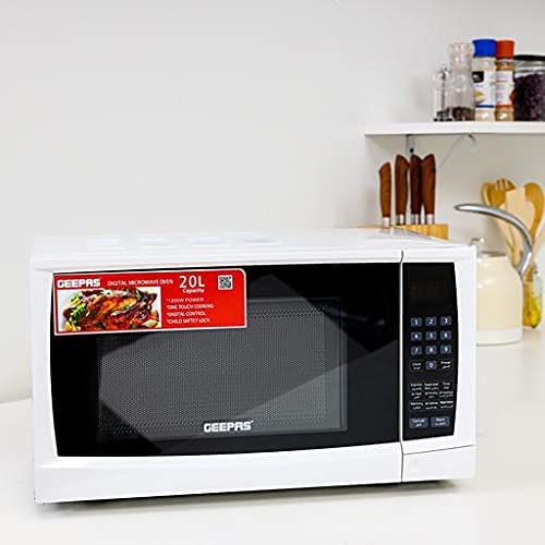 Geepas 20L 1200W Digital Microwave Oven