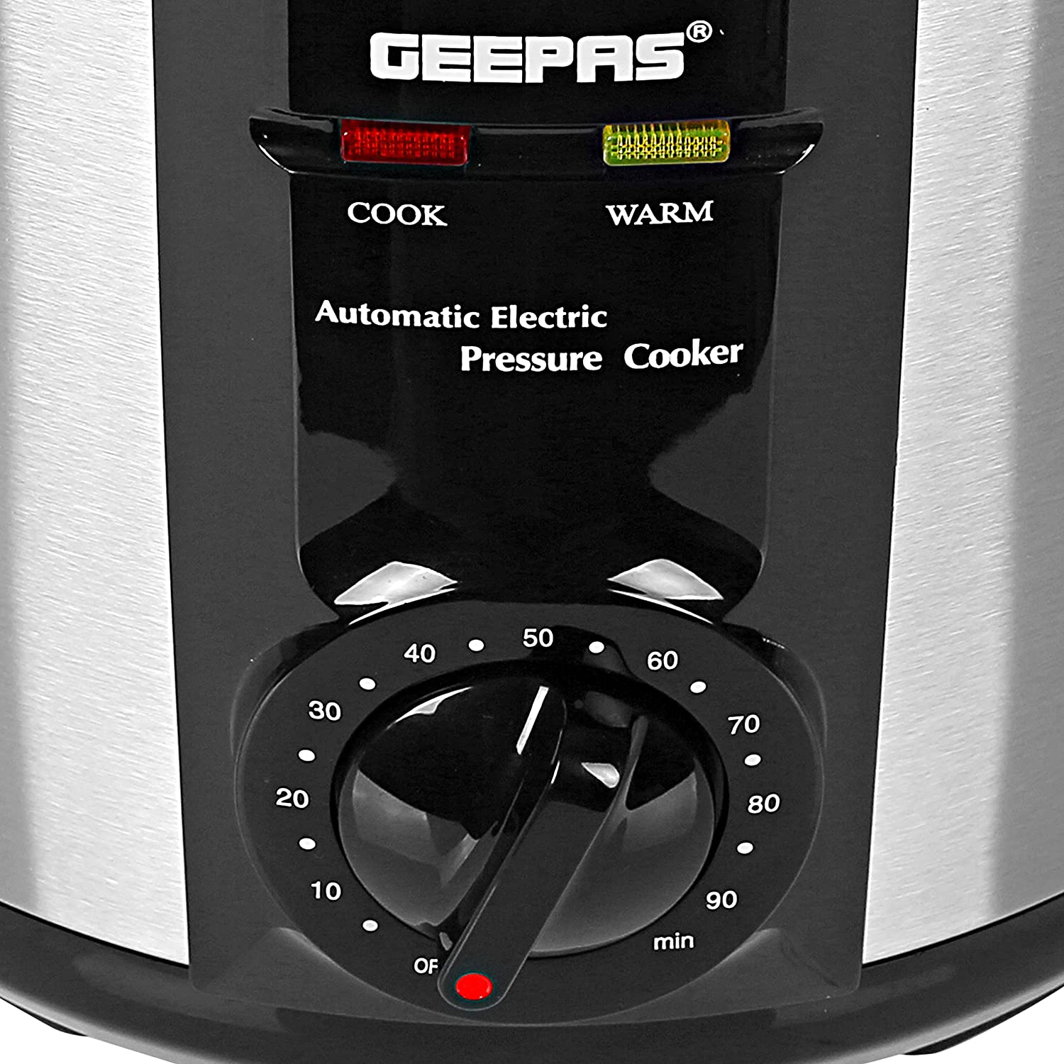 Geepas Silver Pressure Cooker