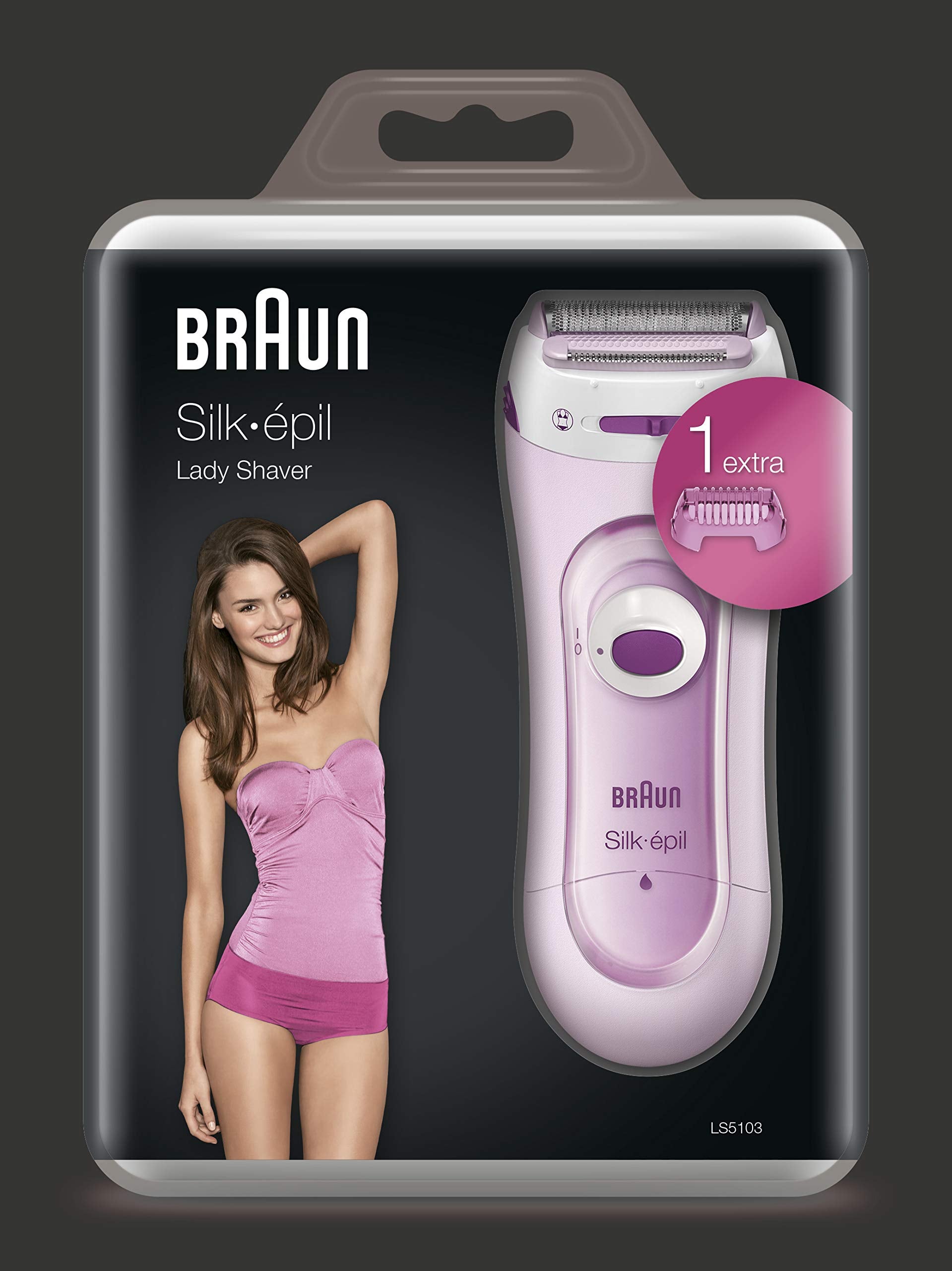 Braun Silk-épil Lady Shaver 5-103 - Cordless Electric Shaver and Trimmer System