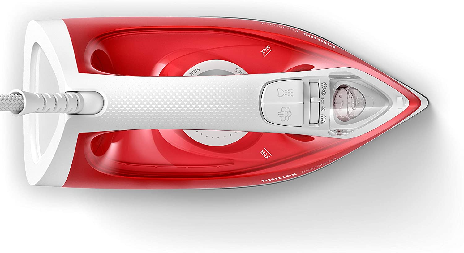 Philips Easy Speed iron Dry & Steam - GC1742 | reliable performance | lightweight | variable steam settings | safety features | stylish | even heat distribution | Halabh.com