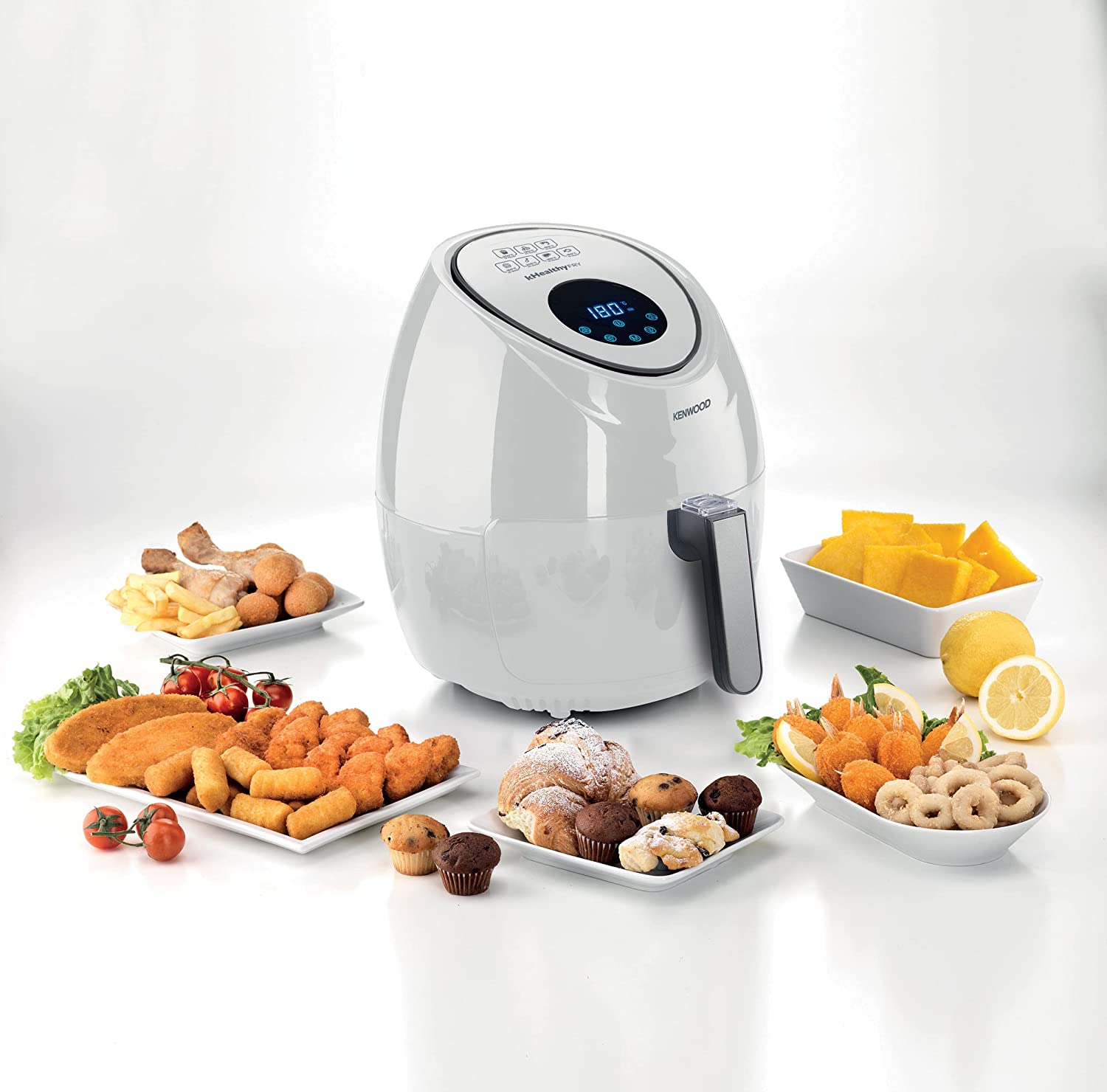 Kenwood Digital Air Fryer | Color White | Best Kitchen Appliances in Bahrain | Halabh