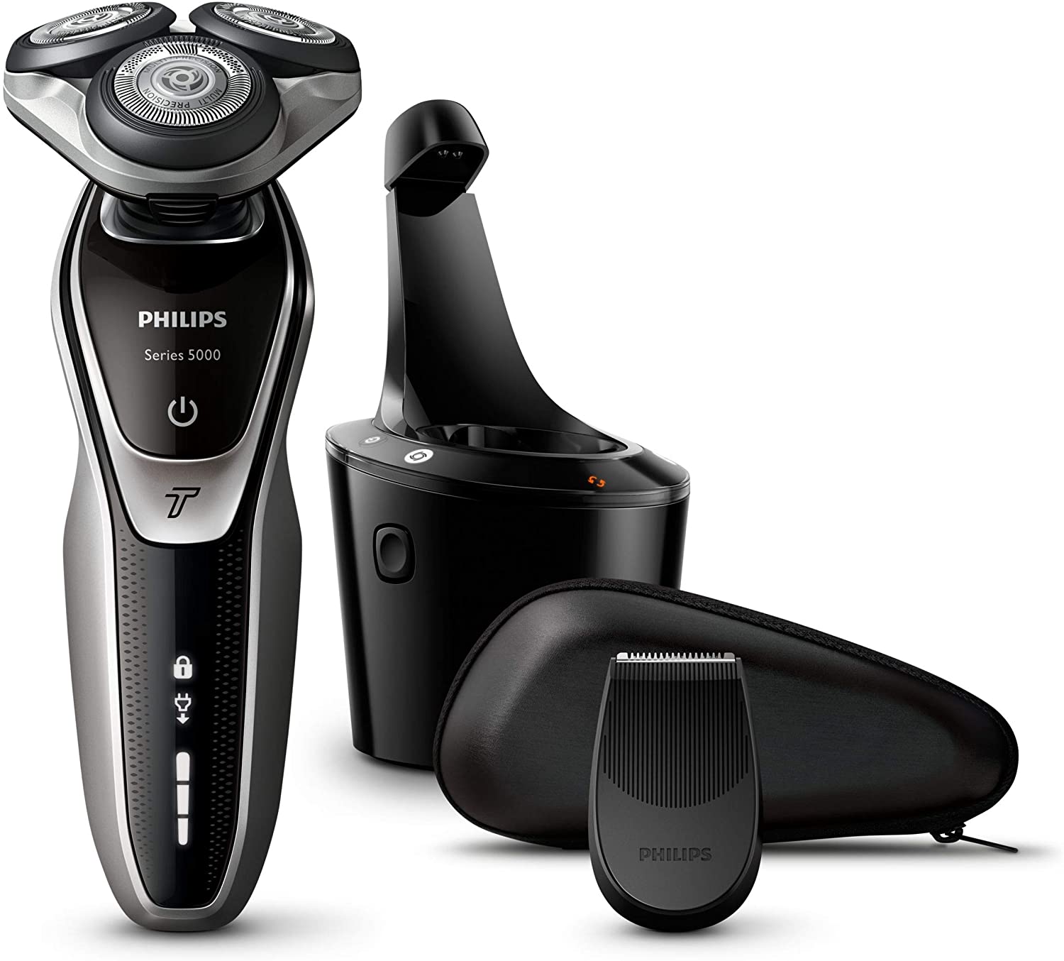 Philips Norelco Electric Shaver 5500 Wet & Dry,S5370