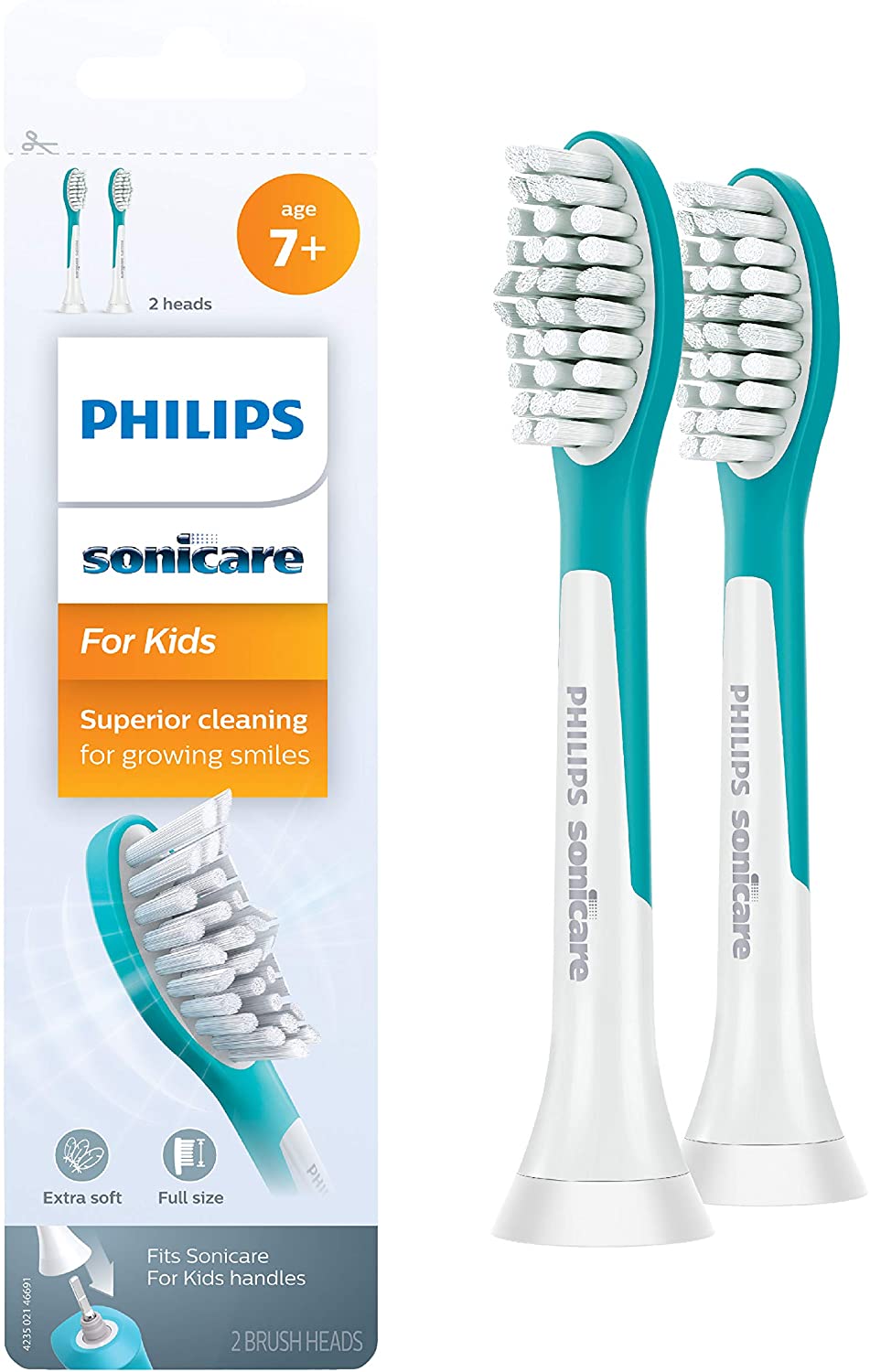 Philips Sonicare HX6042 Kids Brush Head, Standard