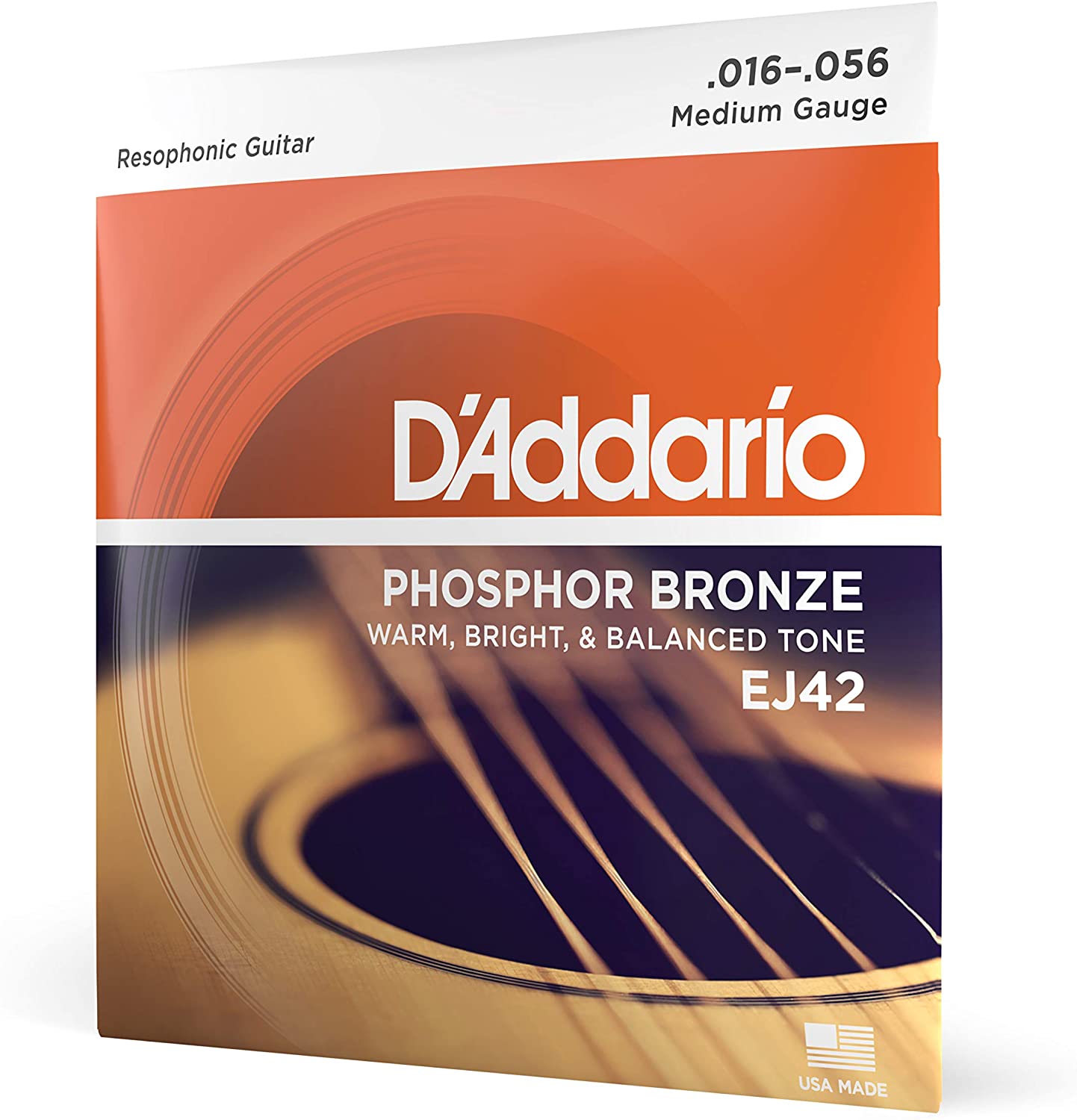 D'Addario's Resophonic Guitar Strings Medium Gauge