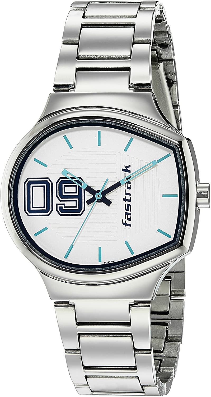 Fastrack Varsity Women's Watch 6175SM01 | Stainless Steel | Mesh Strap | Water-Resistant | Minimal | Quartz Movement | Lifestyle | Business | Scratch-resistant | Fashionable | Halabh.com