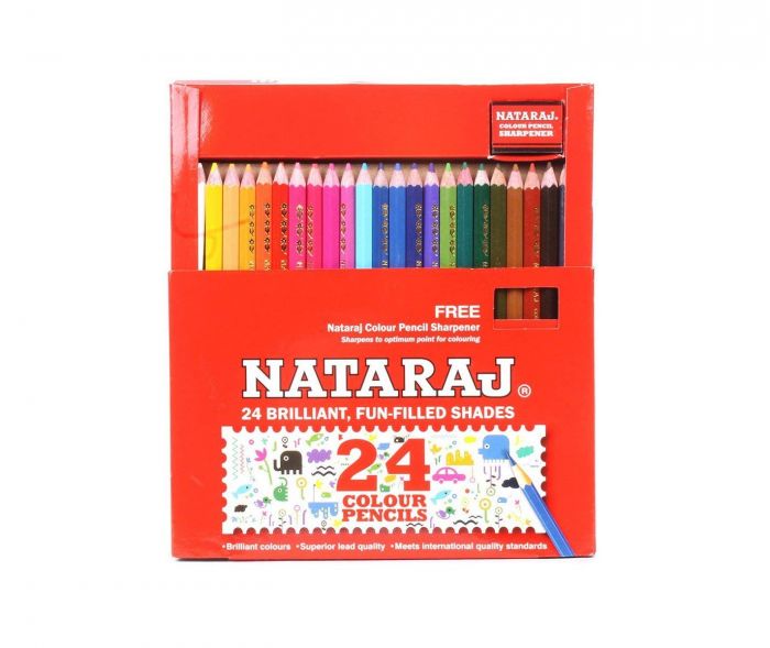 Nataraj Colour Pencil 24pcs
