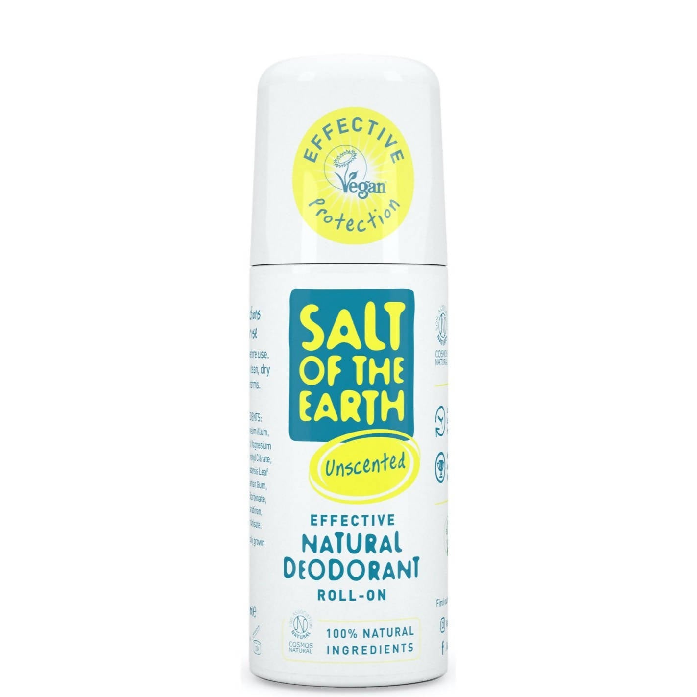 Salt Of The Earth Classic Crystal Deodorant Roll On 75ml